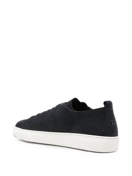 Sneakerși Henderson Baracco din piele albastru