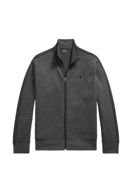 Hímzett csíkos galléros pólóing Polo Ralph Lauren kék