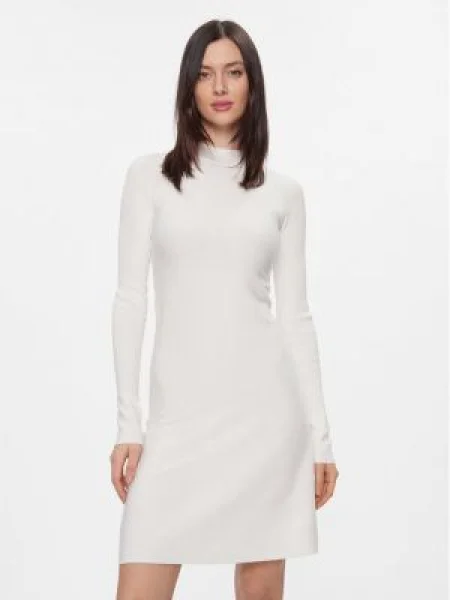 Max Mara Leisure Rochie tricotată Pireo alb