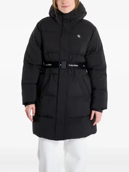 Палто Calvin Klein Jeans черно