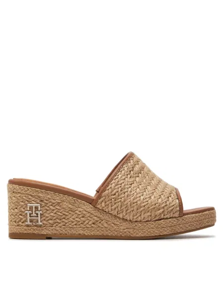 Espadryle Tommy Hilfiger beżowe