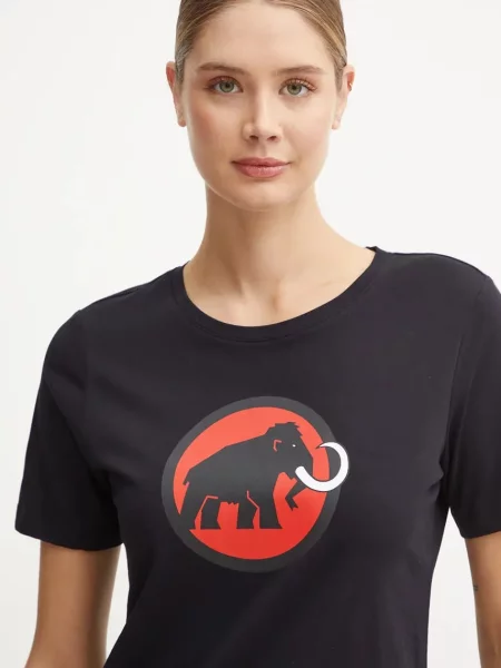 Klasszikus póló Mammut fekete