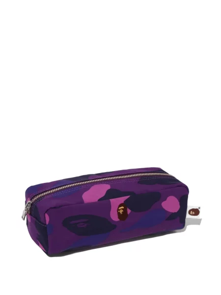 Geantă A Bathing Ape® cu broderie cu model camuflaj violet