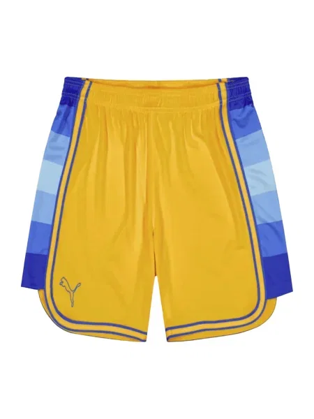 PUMA Športne hlače Maccabi Tel Aviv / svetlo / temno / rumena modra