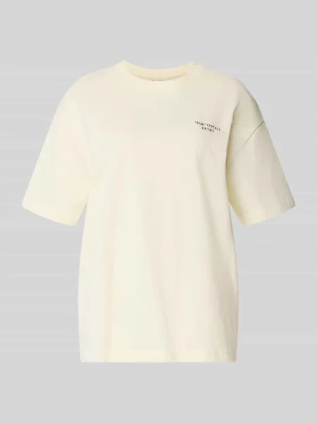 T-shirt o kroju relaxed fit z czystej bawełny Marc O'polo Denim