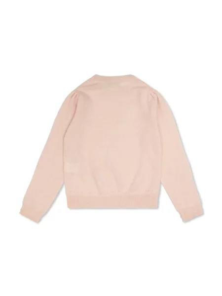 Sweter dziecięcy Bonpoint różowy