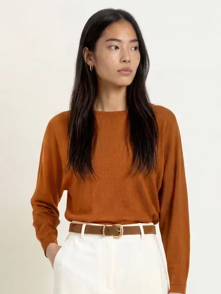 Phase Eight Sweter Cristine beige beżowy