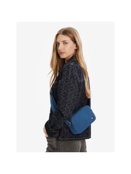 Tommy Jeans Torebka Tjw Cool Denim Camera Bag niebieski