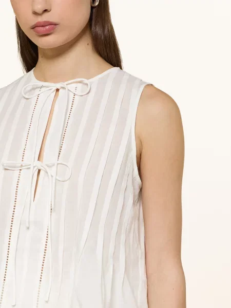 Boss Bluzka Ilenna weiss biała