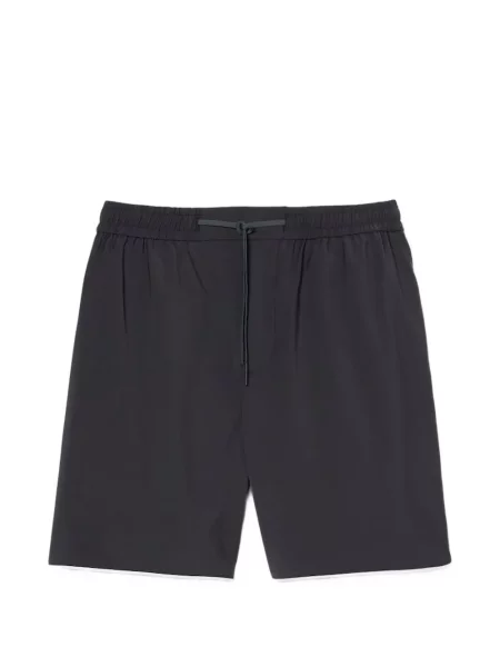 Pantaloni scurți Lacoste cu cordon gri