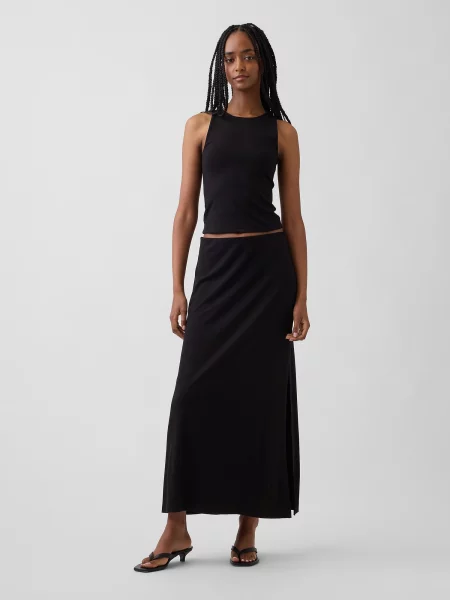 Fusta maxi Gap negru