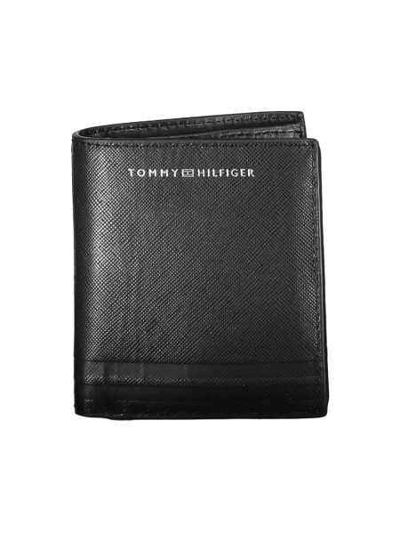 Portfel Tommy Hilfiger skórzany biznesowy czarny