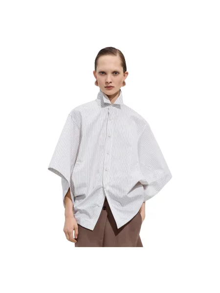Koszula Bottega Veneta biała