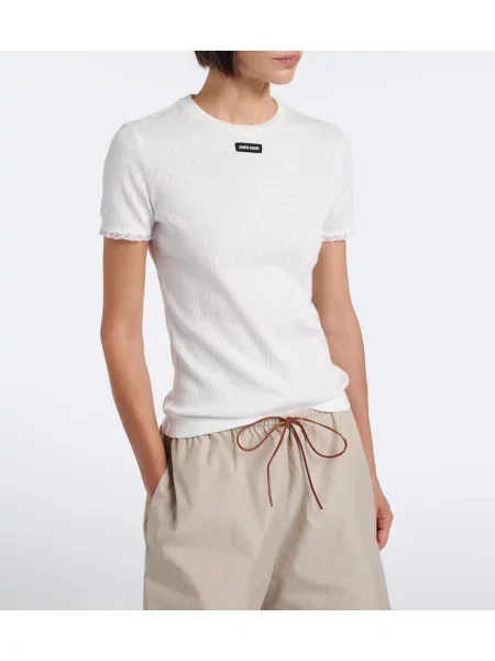 Tricou Miu Miu alb