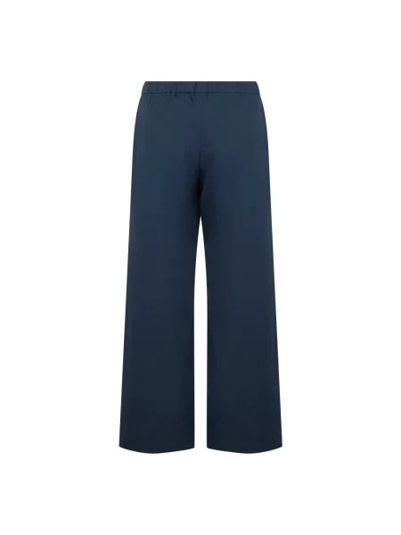 Spodnie Max Mara niebieskie