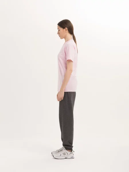 Футболки і поло Fruit of the loom ValueWeight світло-рожевий рожева