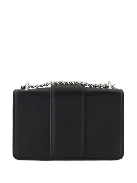 Crossbody kabelka Armani Exchange s autogramem černá
