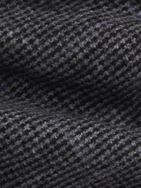 Вълнена карирана вратовръзка Ralph Lauren Purple Label сиво