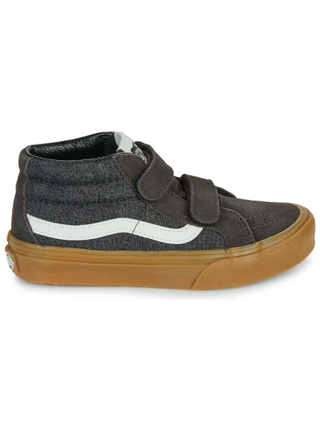 Členkové topánky Vans čierna
