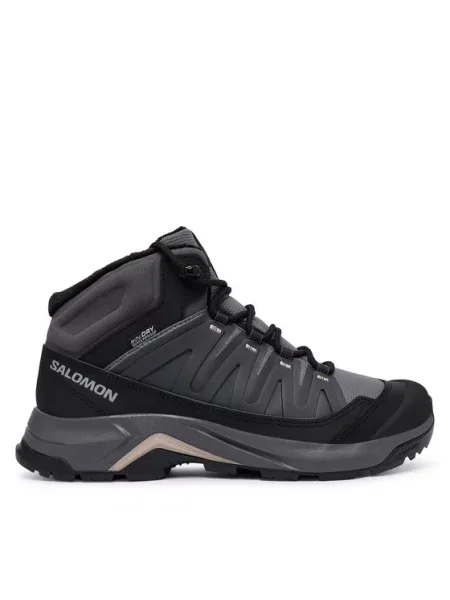 Trekingová obuv Salomon X- Adventure Coldrush Wp W sivá