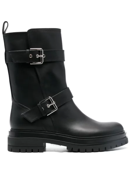 Botine Gianvito Rossi biker negru
