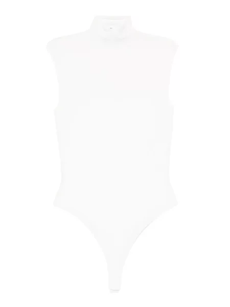 Body Wardrobe.nyc fără mâneci alb