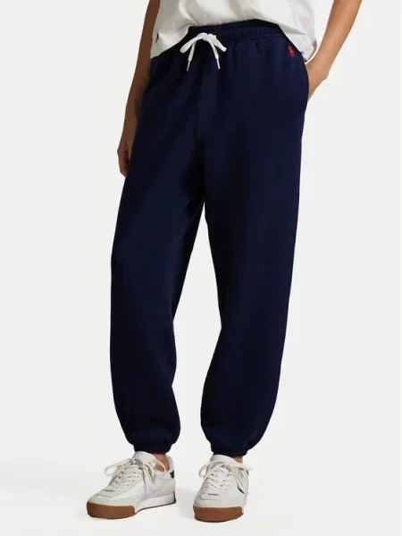 Polo Ralph Lauren Παντελόνι φόρμας Σκούρο Tapered Fit μπλε