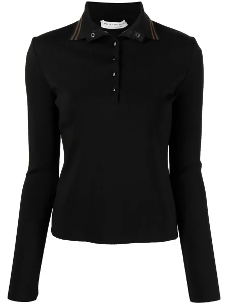 Polo Philosophy Di Lorenzo Serafini stretch negru