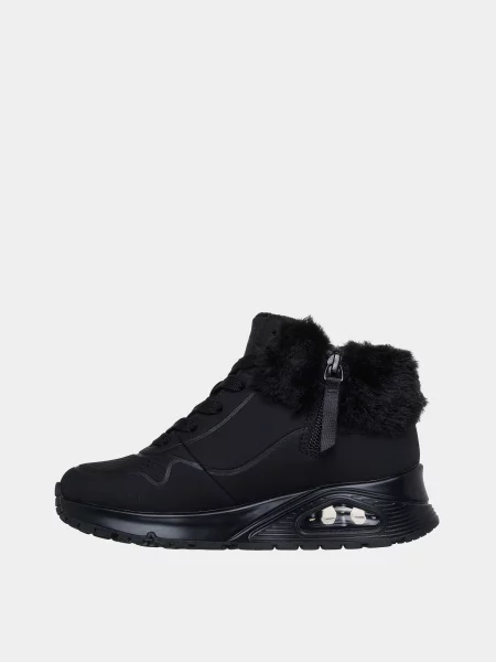 Детские ботинки Skechers черные