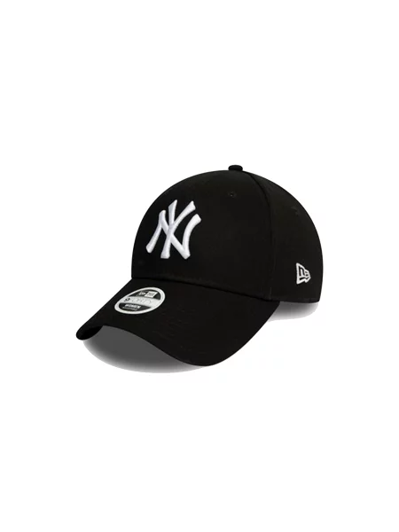 Czapka New Era MLB Essential Wmns NY Black/ White universal biała