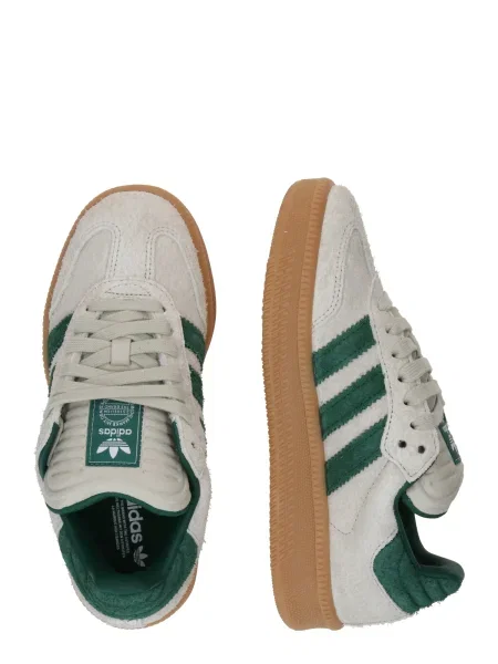 ADIDAS ORIGINALS Niske tenisice SAMBA XLG siva / kraljevski zelena bež