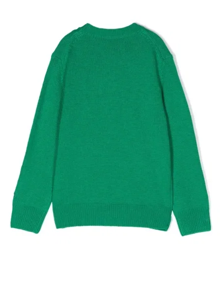 Sweter dziecięcy Mc2 Saint Barth zielony