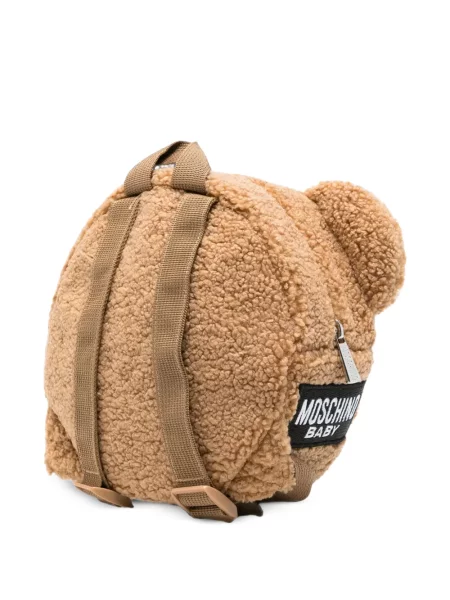 Plecak dziecięcy Moschino brązowy