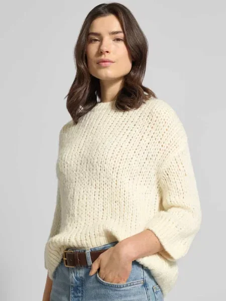 Sweter w kroju regular fit z domieszką wełny i alpaki Model Tariah' Someday