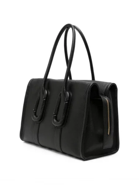 Geantă shopper Marc Jacobs cu autograf negru