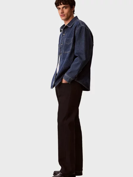 Джинсовая рубашка Calvin Klein Jeans синяя
