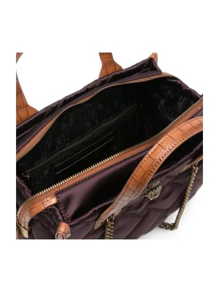 Shopper kabelka Kurt Geiger London hnedá