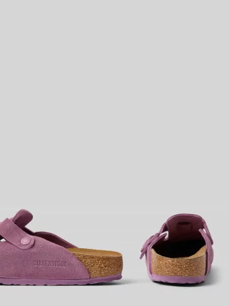 Kapcie z detalami z logo model ‘Boston’ Birkenstock