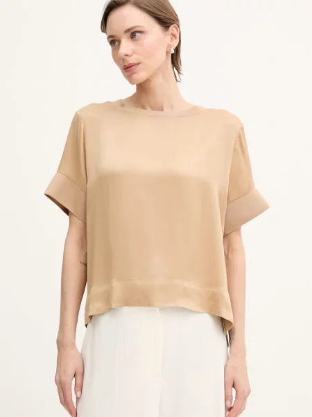 Sisley bluza viskozna bež