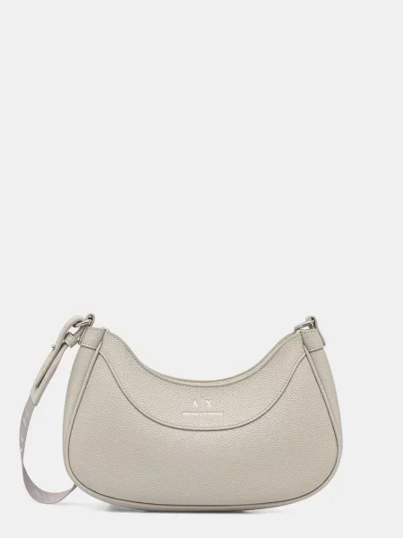 Armani Exchange geantă crossbody pentru femei cu imitație de piele verde