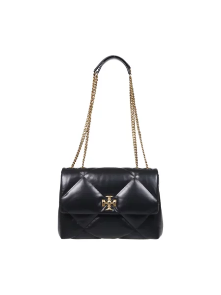 Torebka Tory Burch z nadrukiem czarna