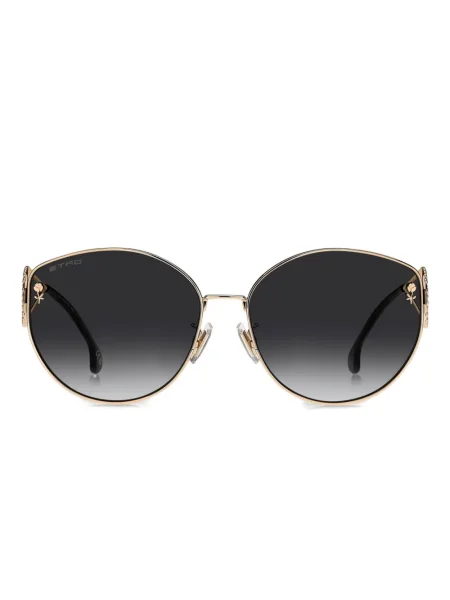 Ochelari de soare Etro cu model paisley auriu