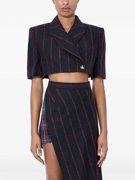Decupat sacou Vivienne Westwood gri