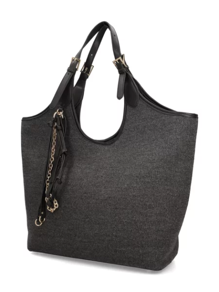 Kabelka Shopper šedá