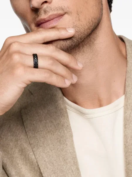 Δαχτυλίδι David Yurman μαύρο