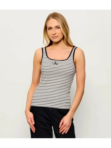 Calvin Klein Jeans Top Negru albastru