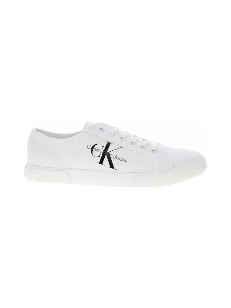 Tenisice Calvin Klein Jeans Essential Vulcanized 1 White YBR bijela