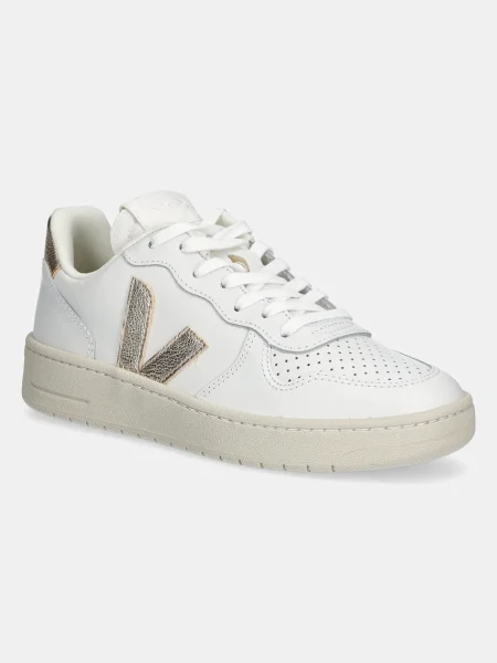 Кожени маратонки Veja LEATHER бяло