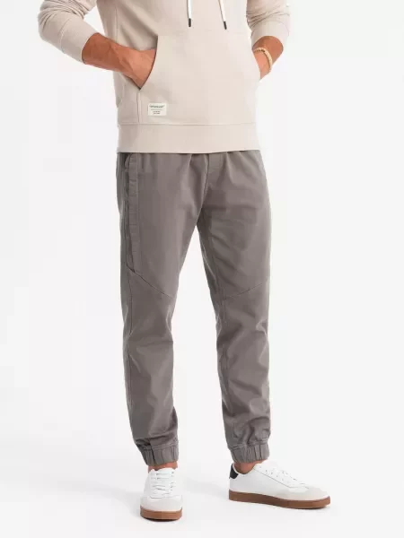 Pantaloni de jogging Ombre tricotate plisate