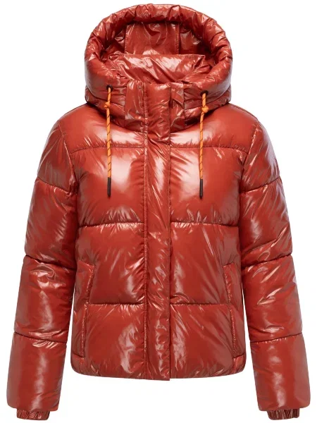 MARIKOO Zimná bunda Skyraa oranžovo červená
